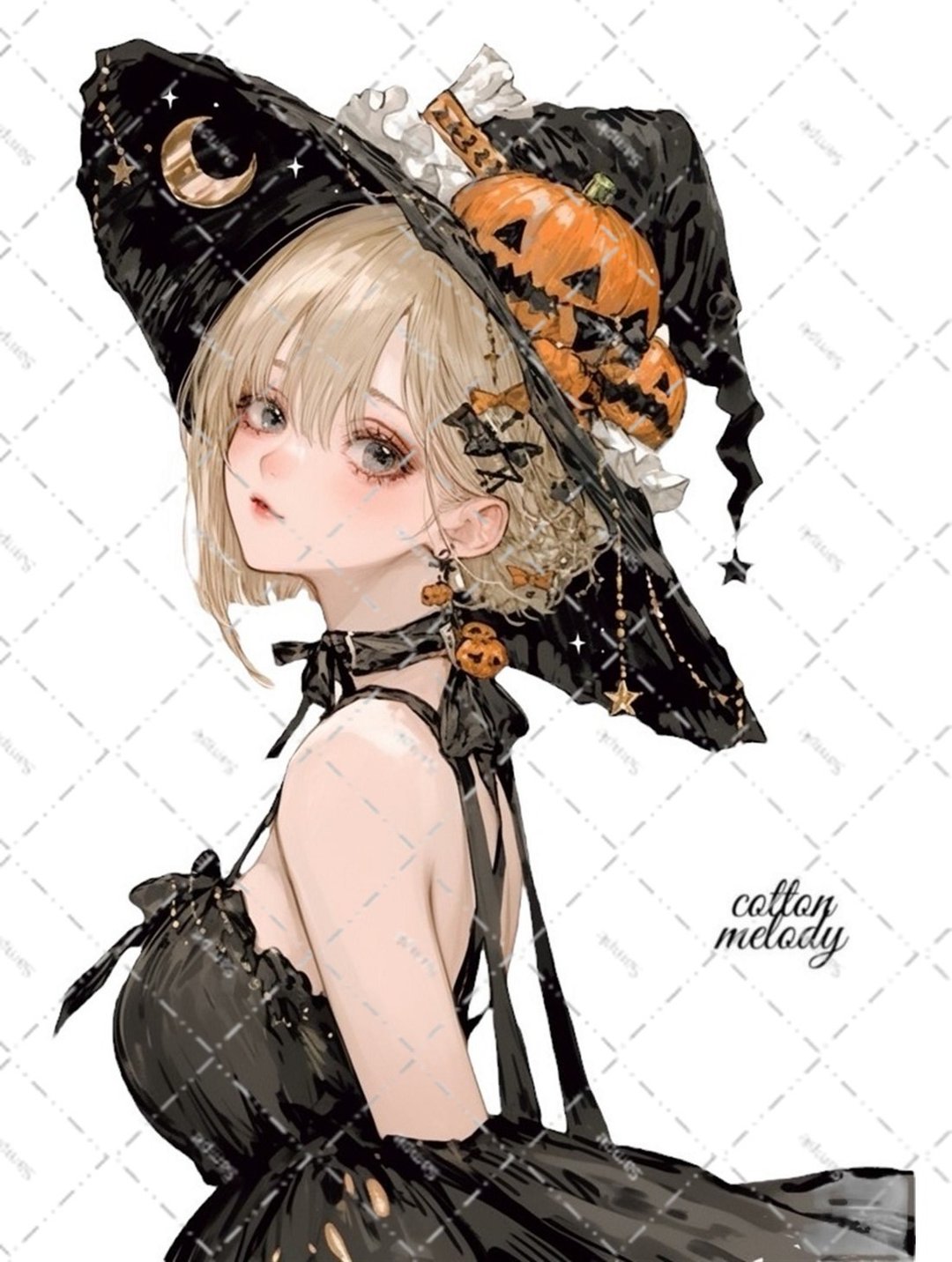original sticker no.6761 人物贴纸 原创贴纸 人物贴纸 女孩贴纸 原创人物贴纸 - 贴纸 - 纸 