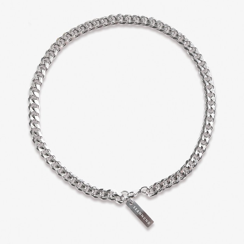 SEANNUNG 阿瑞斯项链 - 项链 - 不锈钢 银色