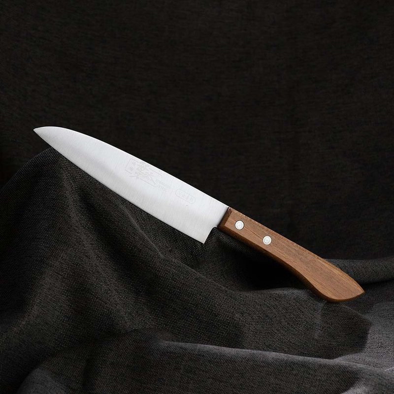 叶添-传统菜刀-水果刀16cm - 菜刀/刀架 - 不锈钢 