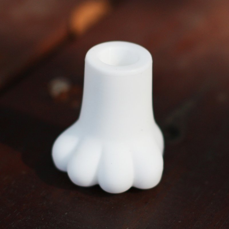 footprint 足迹雨伞脚垫 / 肉球 / 雪踏 - 雨伞/雨衣 - 硅胶 白色