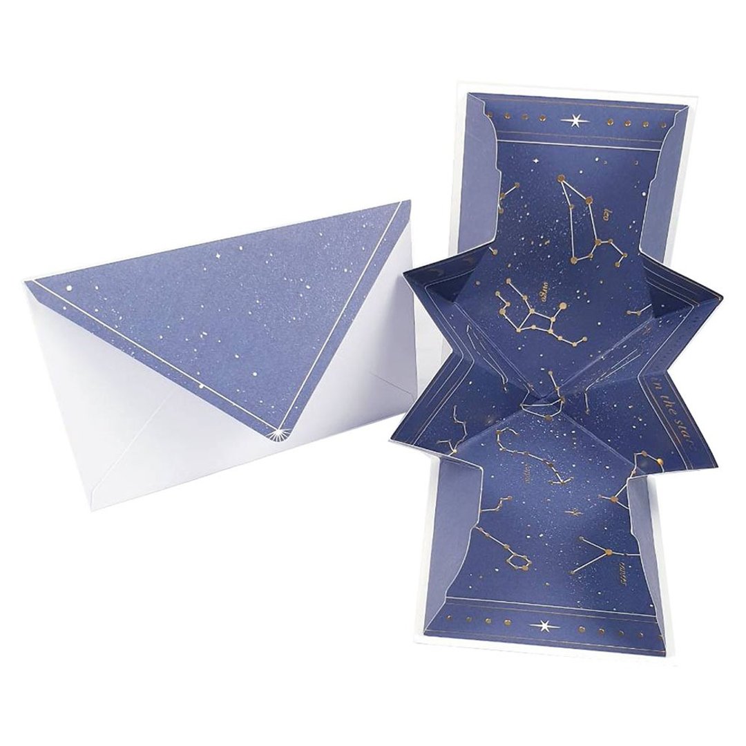 立体小卡-夜空星象【Up With Paper-DAL卡片 生日快乐】 - 卡片/明信片 - 纸 多色