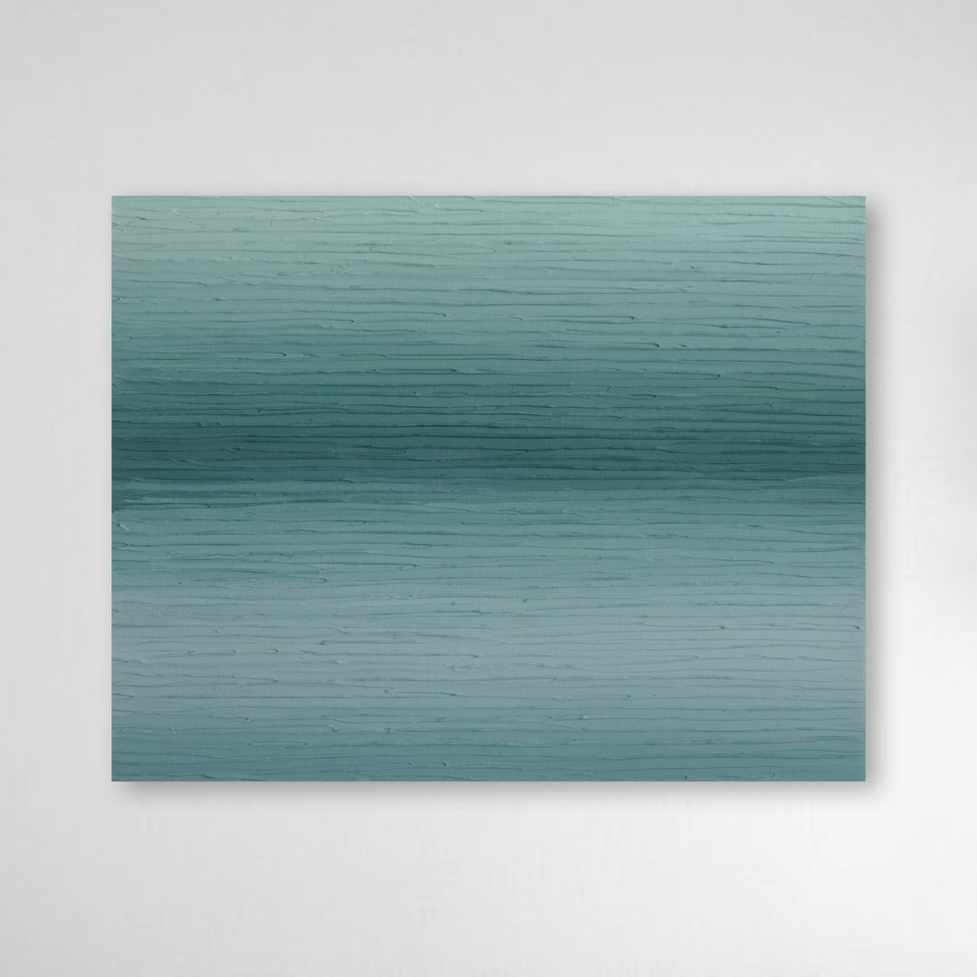 【包邮】艺术 抽象 蓝色 风景 水平 渐层 - 海报/装饰画/版画 - 压克力 蓝色