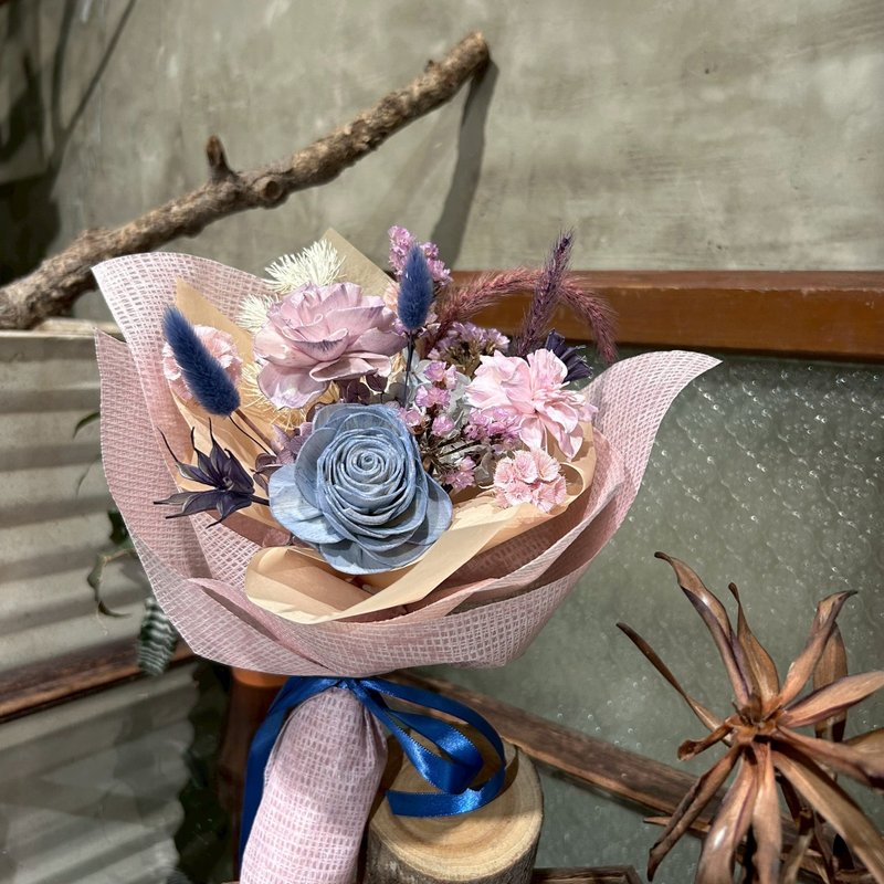 浪漫感索拉花束/紫调 - 植栽 - 植物．花 