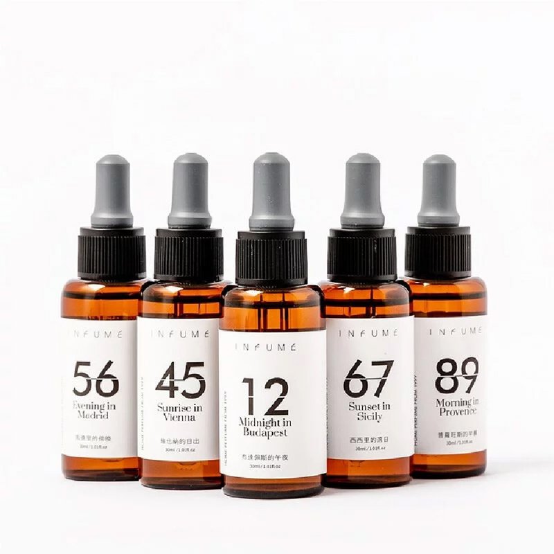 INFUME 扩香精油30ML (维也纳/普罗旺斯/马德里/西西里/布达佩斯) - 香薰/精油/线香 - 精油 灰色