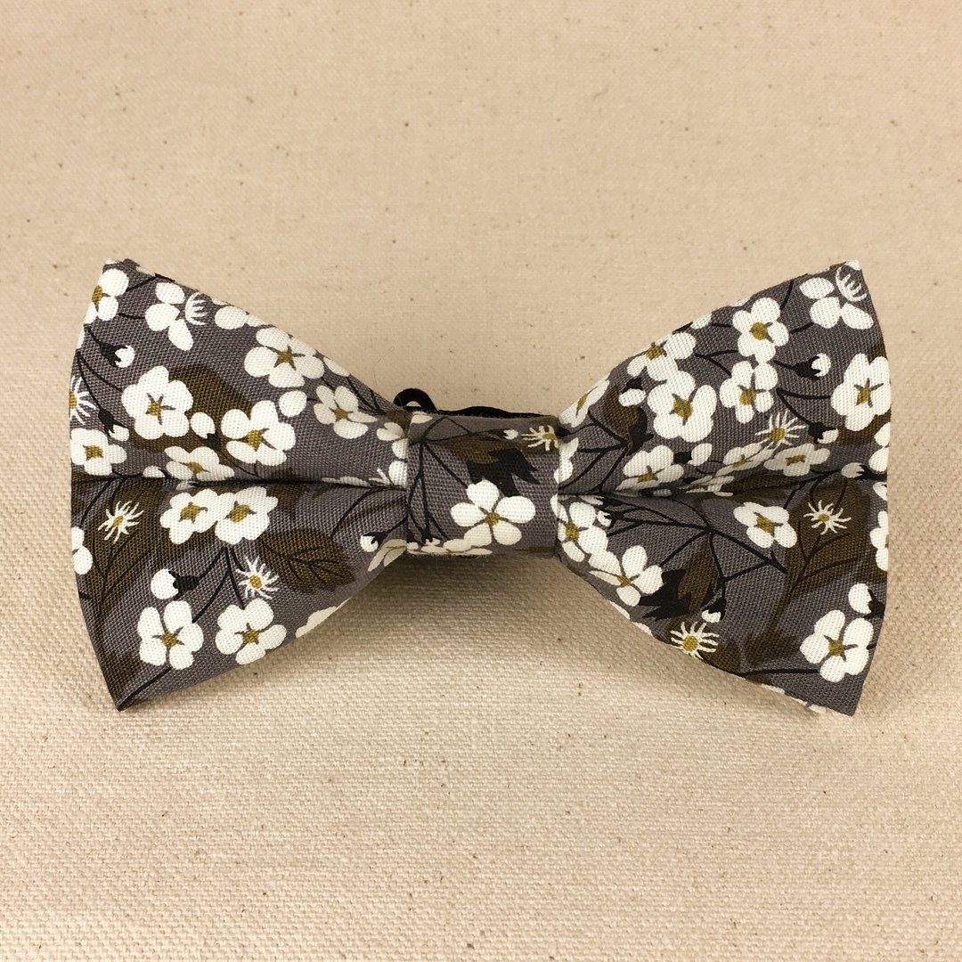 Mr.Tie 手工缝制领结 Hand Made Bow Tie 编号163 - 领带/领带夹 - 其他材质 灰色