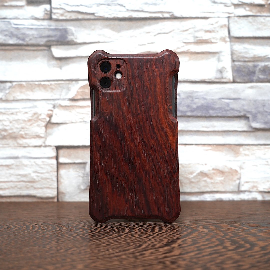 iPhone 11系列 木壳 花梨木 - 手机壳/手机套 - 木头 红色