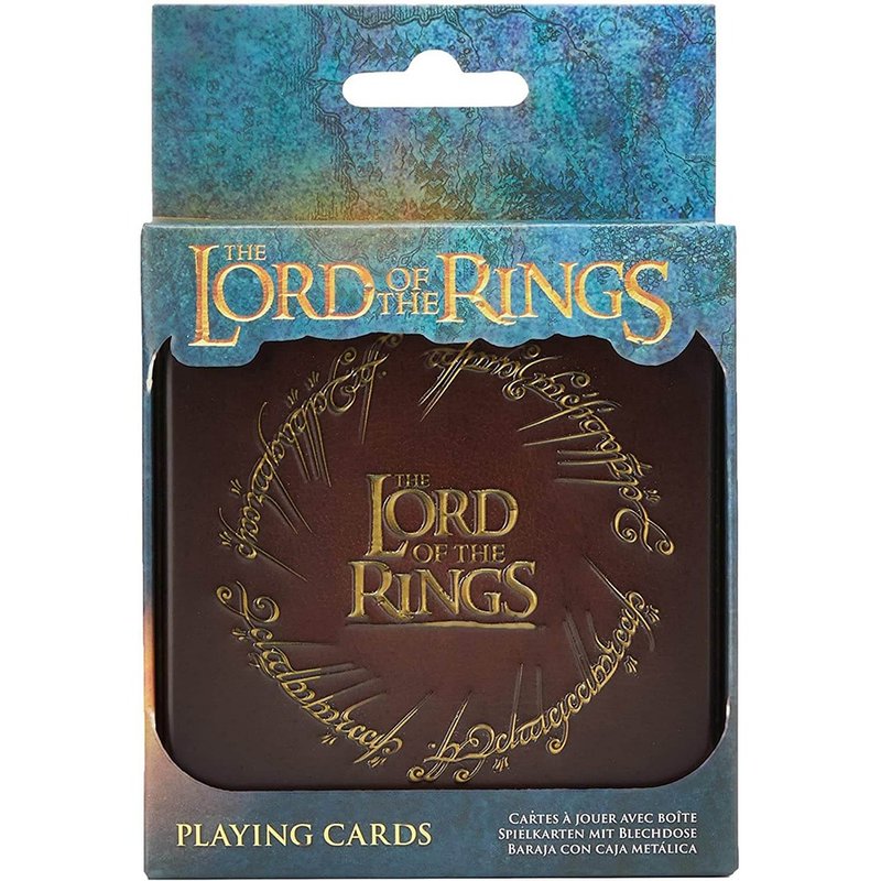 【魔戒】精美收藏铁盒扑克牌/THE LORD OF THE RINGS - 桌游/玩具 - 其他材质 多色