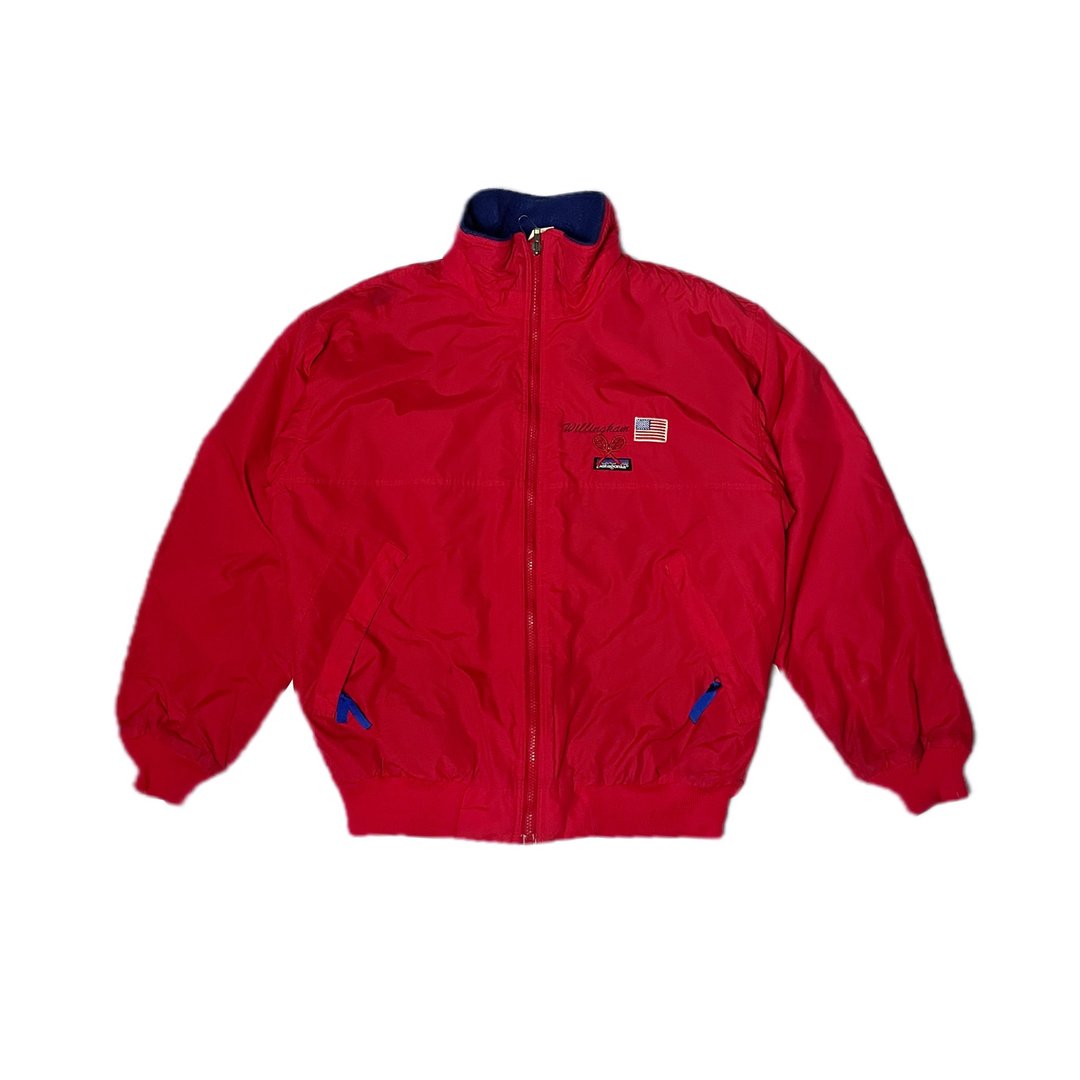 古着美制 Patagonia Warm up Jacket - 男装外套 - 聚酯纤维 红色