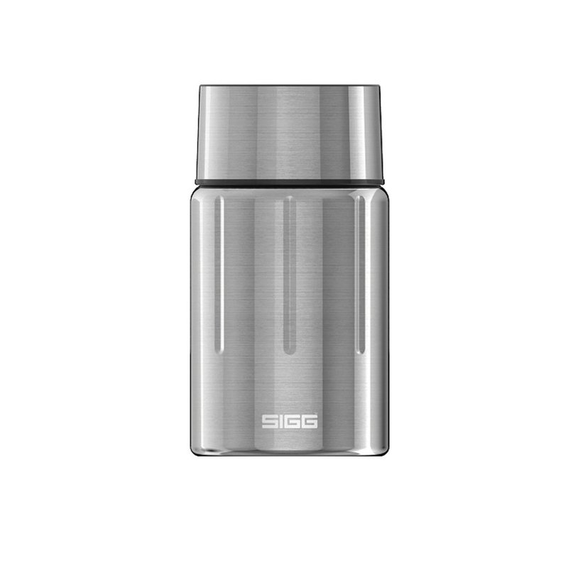 瑞士百年SIGG晶灿不锈钢闷烧罐(附匙)/保温罐 750ml - 雾钢银 - 保温瓶/保温杯 - 不锈钢 银色
