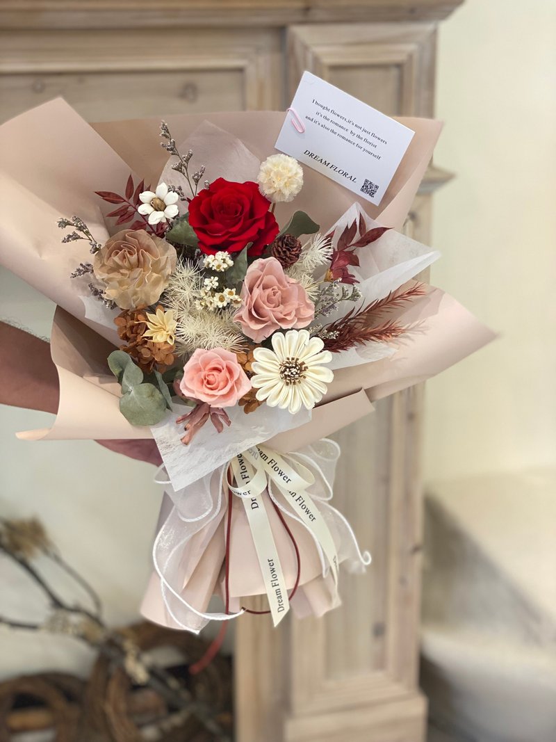 永生花干燥花束 节日花束 - 干燥花/捧花 - 植物．花 