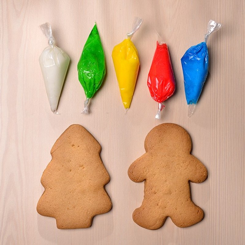 ‘喜憨儿’Merry Xmas-彩绘圣诞 糖霜饼干DIY组。圣诞限定。最佳耶诞礼物 - 手工饼干 - 其他材质 多色