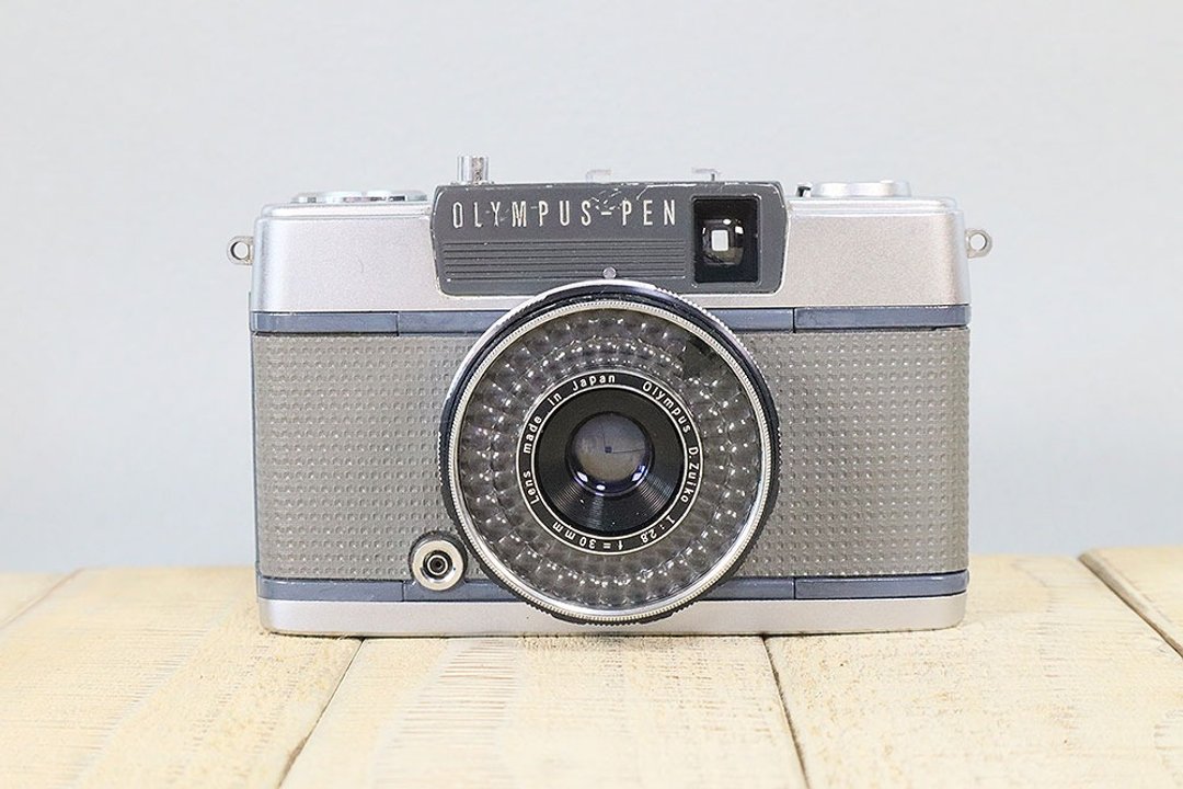 【包邮】【功能完好】复古底片相机 OLYMPUS PEN EES-2 S/N2566606 p124 - 相机 - 其他金属 银色