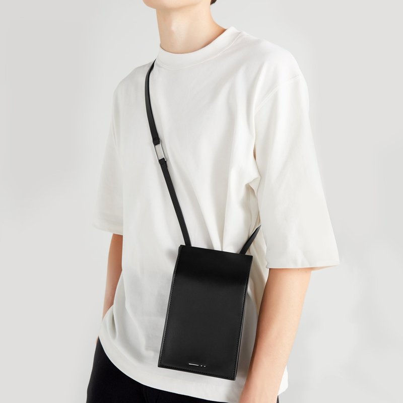 DA17 Conductor 包 – 黑色 (极简皮革包) - 其他 - 真皮 黑色