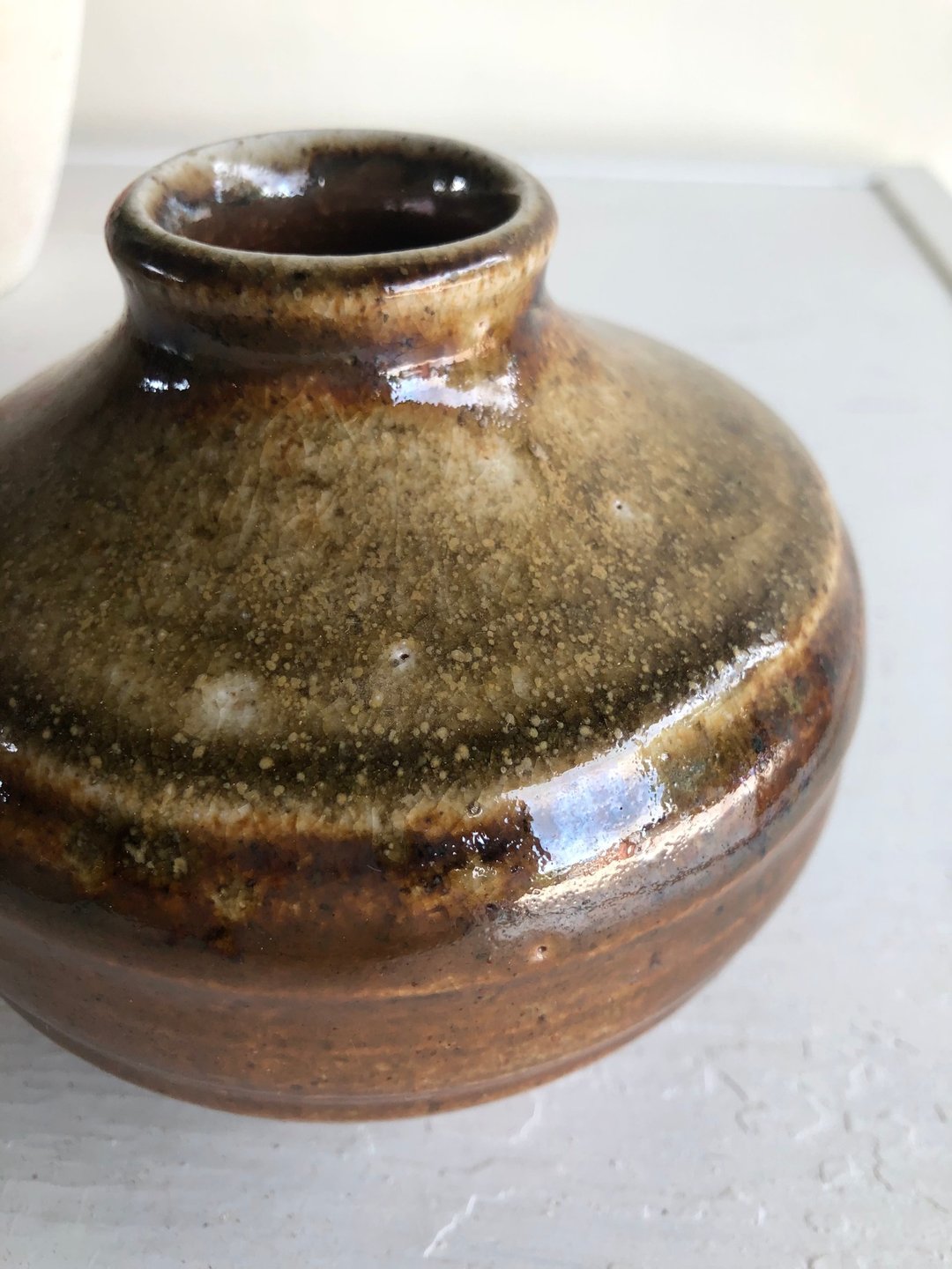 柴烧花器 自然落灰 手工制作 花瓶 扩香瓶 陶艺陶器 - 花瓶/陶器 - 陶 咖啡色