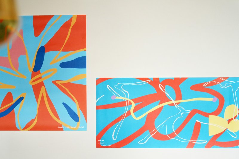 【Sound Blooms】海报 - 墙贴/壁贴 - 纸 多色