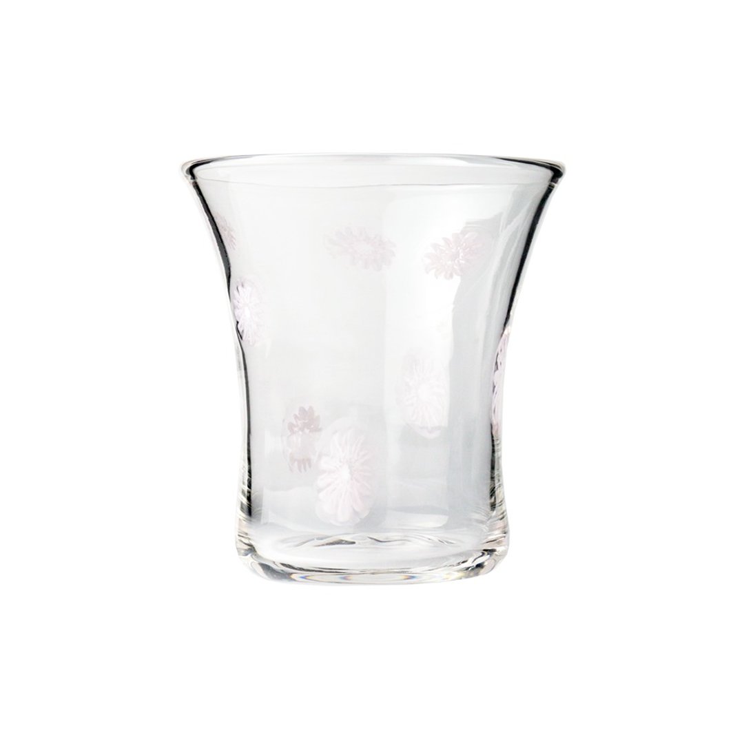 手作系列 粉恋樱花杯 200ml - 咖啡杯/马克杯 - 玻璃 粉红色