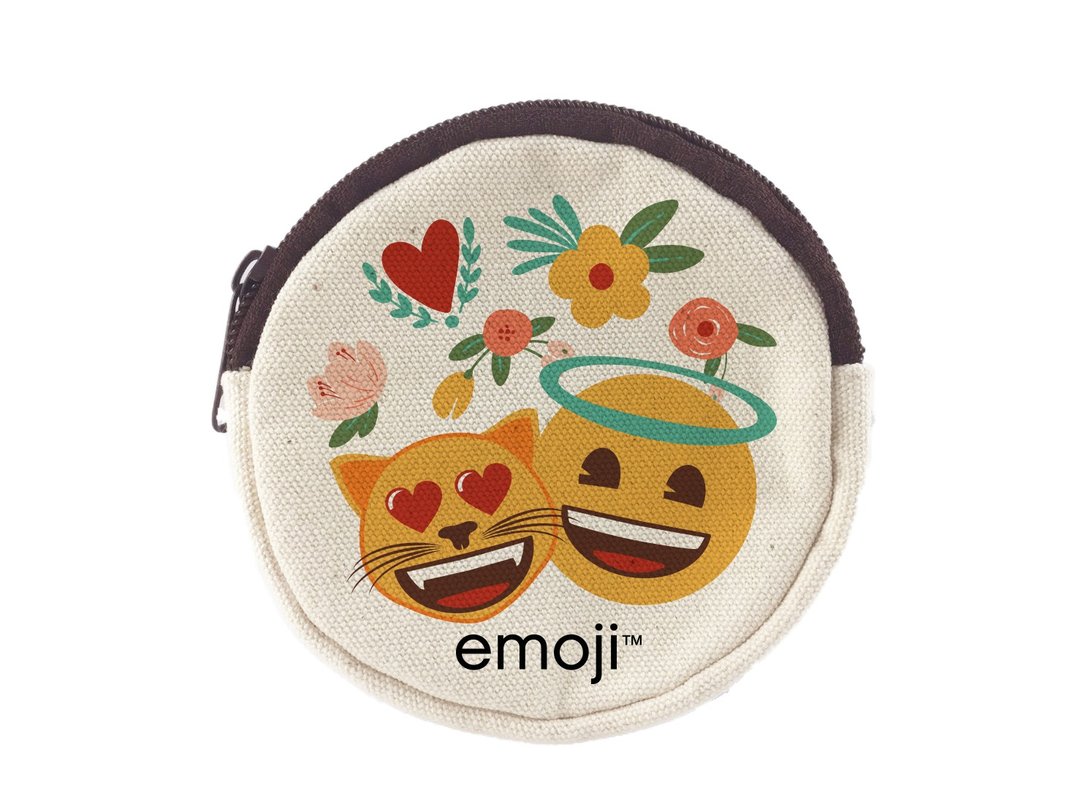 emoji授权-零钱包,EM09 - 零钱包 - 棉 橘色