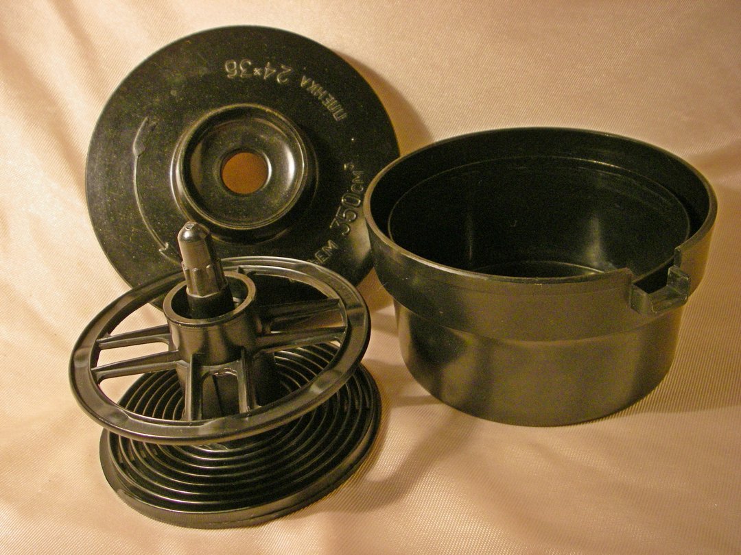 日光显影冲洗槽 35mm 胶片 135 单螺旋电木苏联 - 相机 - 塑料 黑色