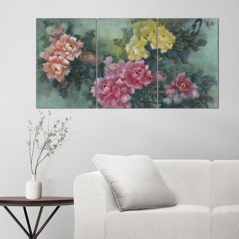 富贵牡丹–邢万龄艺术微喷数位版画 - 海报/装饰画/版画 - 其他材质 绿色