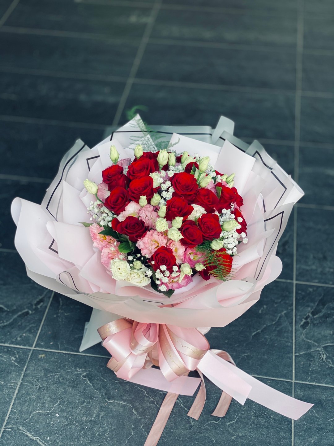 求婚花束-我爱妳 | 情人节 生日首选 | 台北可自取 - 干燥花/捧花 - 植物．花 