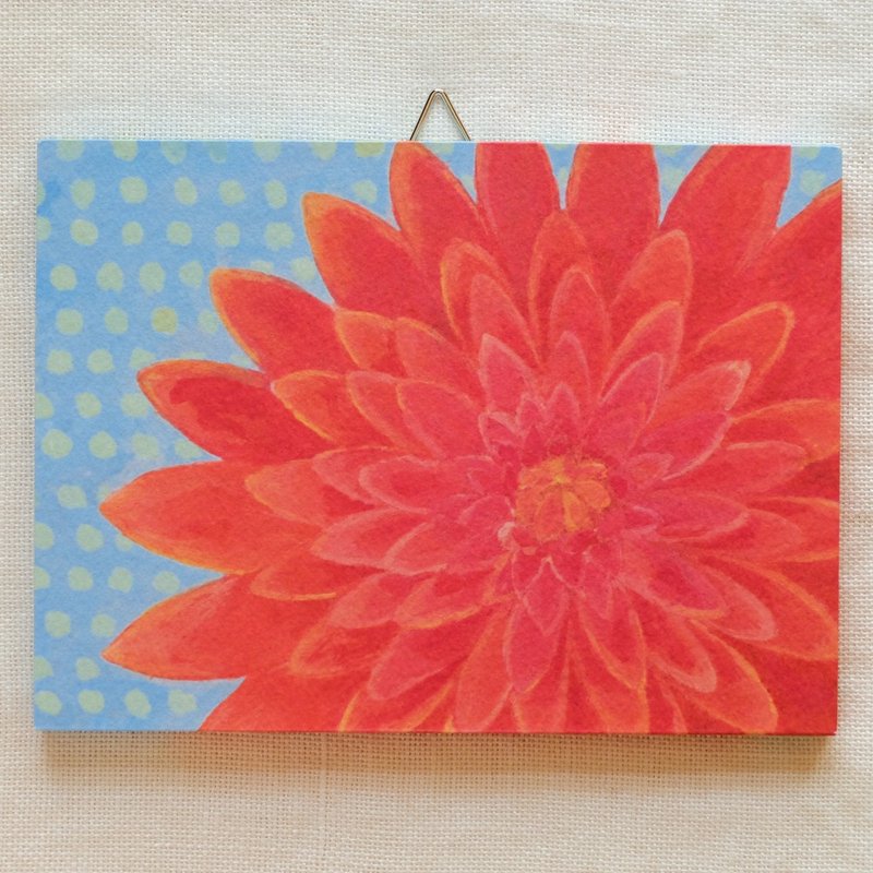 3:4Art panel No.41 / Dahlia - 海报/装饰画/版画 - 纸 多色
