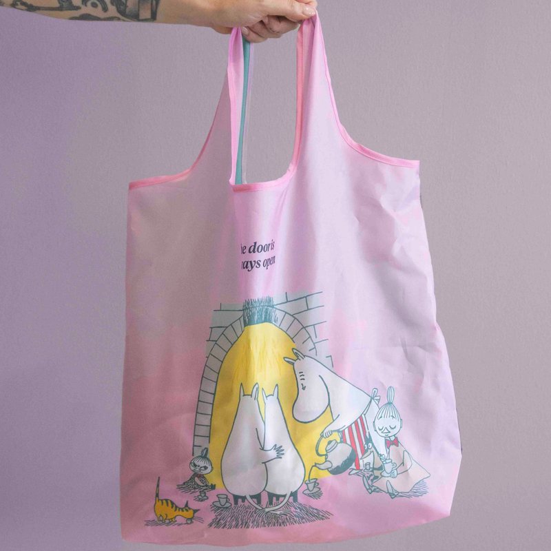 Moomin 八十周年购物袋 - 侧背包/斜挎包 - 环保材料 