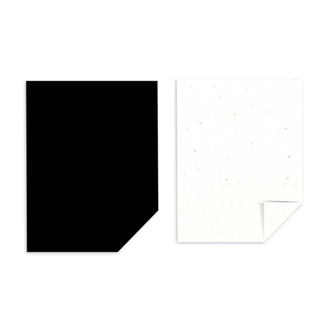 Astrobrights A4 色纸 (Eclipse Black & Stardust White) - 其他 - 纸 