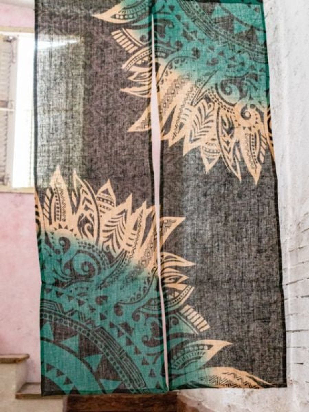 Leap Feather Jute NOREN Curtain - 摆饰 - 其他材质 