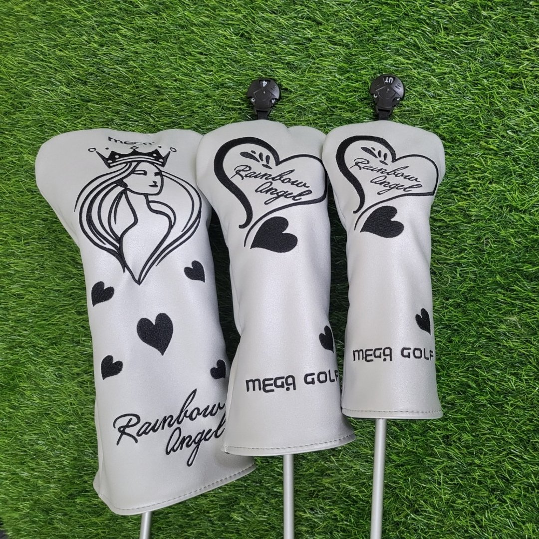 【MEGA GOLF】女王木杆套 3入 一号木杆 可调节 - 运动配件 - 其他材质 银色
