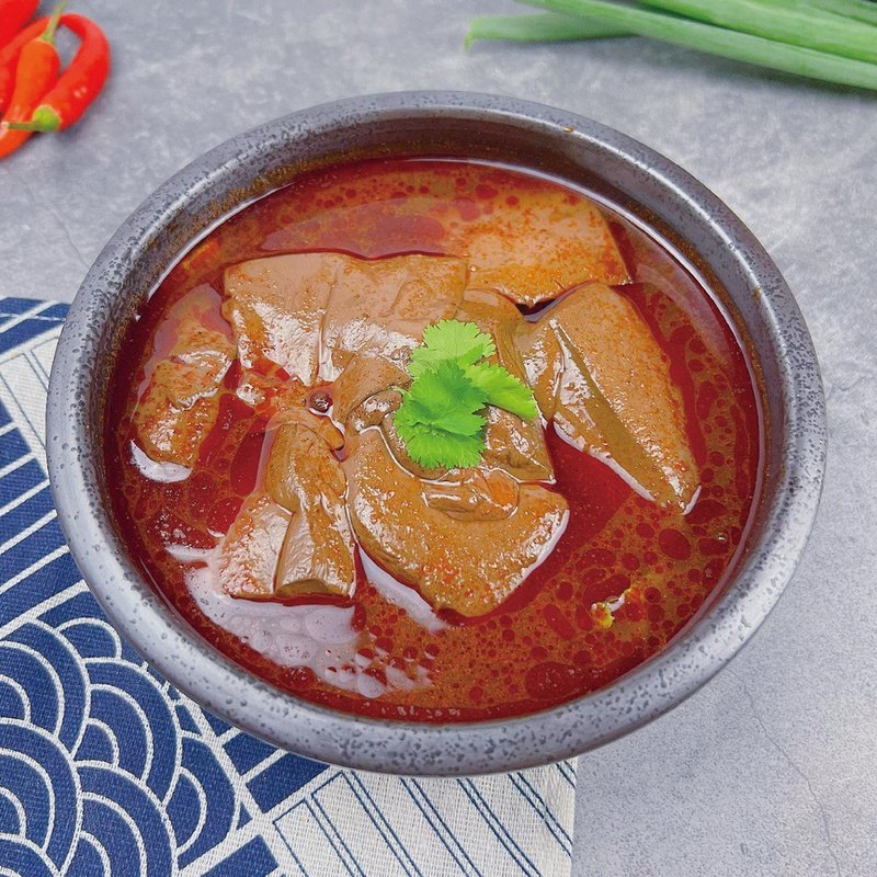 【搭嘴好食】即食麻辣鸭血(450g/包) - 料理包 - 新鲜食材 白色