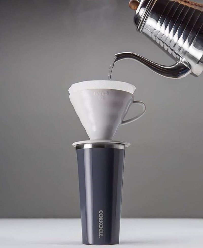 【新品上市】CORKCICLE 三层真空宽口杯 475ml-海军蓝 - 保温瓶/保温杯 - 不锈钢 蓝色