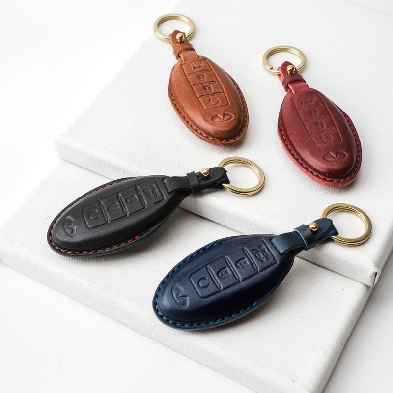 INFINITI 英菲尼迪 QX50 Q30 Q50 汽车钥匙 汽车钥匙套 钥匙皮套 - 钥匙链/钥匙包 - 真皮 