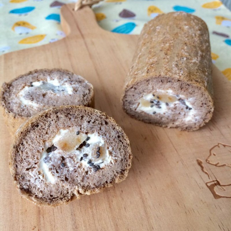 与狗狗下午茶 苹果甜派卷 狗蛋糕 - 零食/点心 - 其他材质 咖啡色