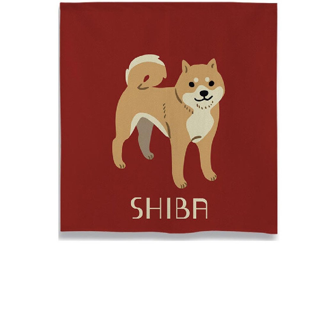 日本制 コスモ 中门帘 柴犬 - 门帘/门牌 - 聚酯纤维 