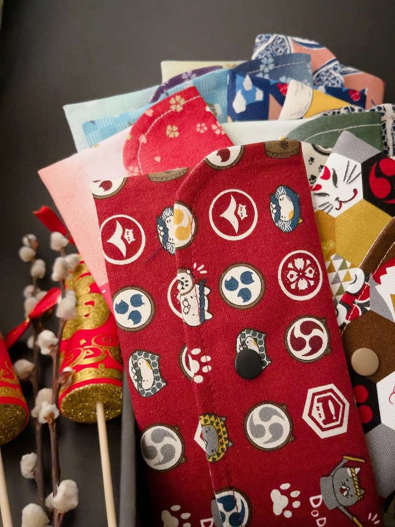 2026年红包袋存折收纳套/开工礼/猫太鼓 - 红包/春联 - 棉．麻 