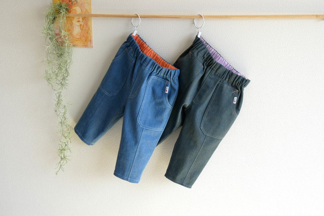 Children's clothing design pants - 童装裤 - 棉 多色