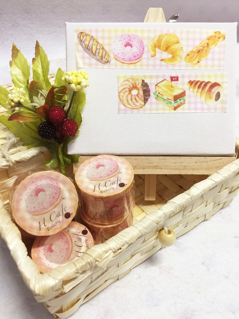 H Cafe 原创纸胶带 第2弹 Bakery / Original Masking Tape Vol:2 - 纸胶带 - 纸 