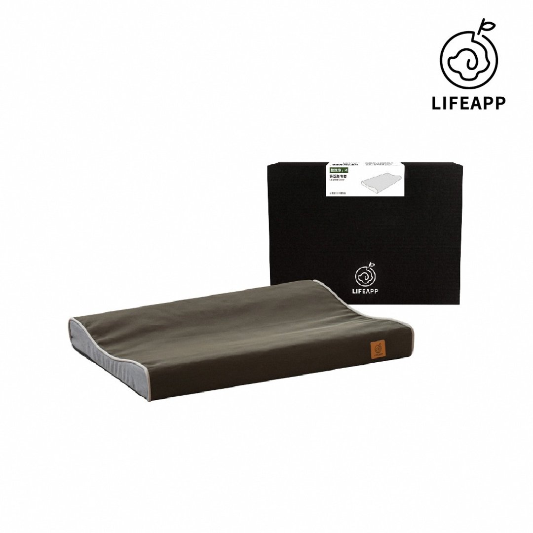 【LIFEAPP】双11优惠 - 防泼水舒弧垫+布套 75折 (2个尺寸) - 床垫/笼子 - 聚酯纤维 绿色