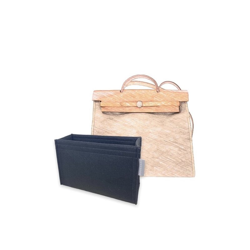 【香港制造|韩国绒布】手制内袋 Hermes-Herbag 31cm - 化妆包/杂物包 - 其他材质 多色