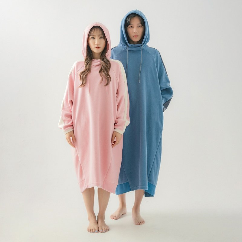 A.Brolly亚伯尼石墨烯How!暖长版帽T - 洋装/连衣裙 - 其他材质 