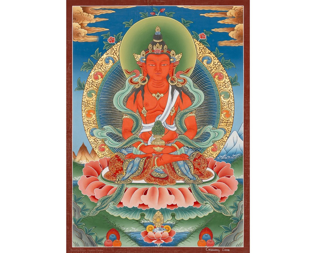 传统阿弥陀佛唐卡 - 墙贴/壁贴 - 其他材质 多色