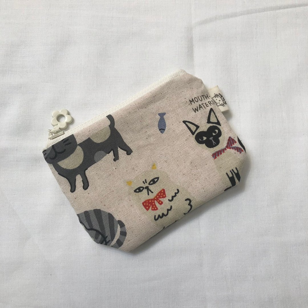小零钱包_猫猫系列 拉链零钱包 零钱包 - 零钱包 - 棉 