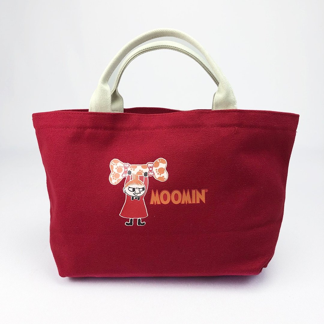 MOOMIN授权-日系小托特包(红) - 手提包/手提袋 - 棉 红色