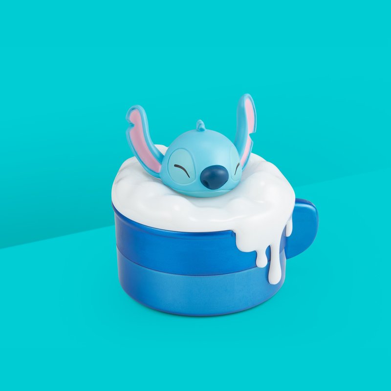 InfoThink 迪尼系列泡泡欧蕾小夜灯收纳盒 - 史迪奇 - 灯具/灯饰 - 其他材质 蓝色