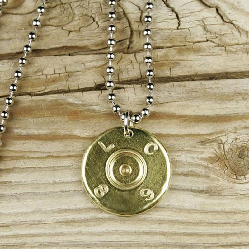 Bullet Designs 50口径子弹项链 / 金属复古造型潮流个性潮牌项链 - 项链 - 其他金属 