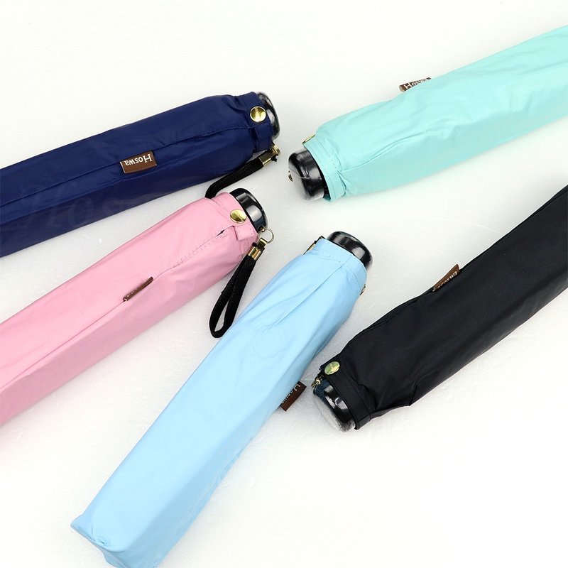 Hoswa【和风极轻量】仅138g碳纤折伞·屏蔽达97厘米MIT降温伞布 - 雨伞/雨衣 - 聚酯纤维 多色