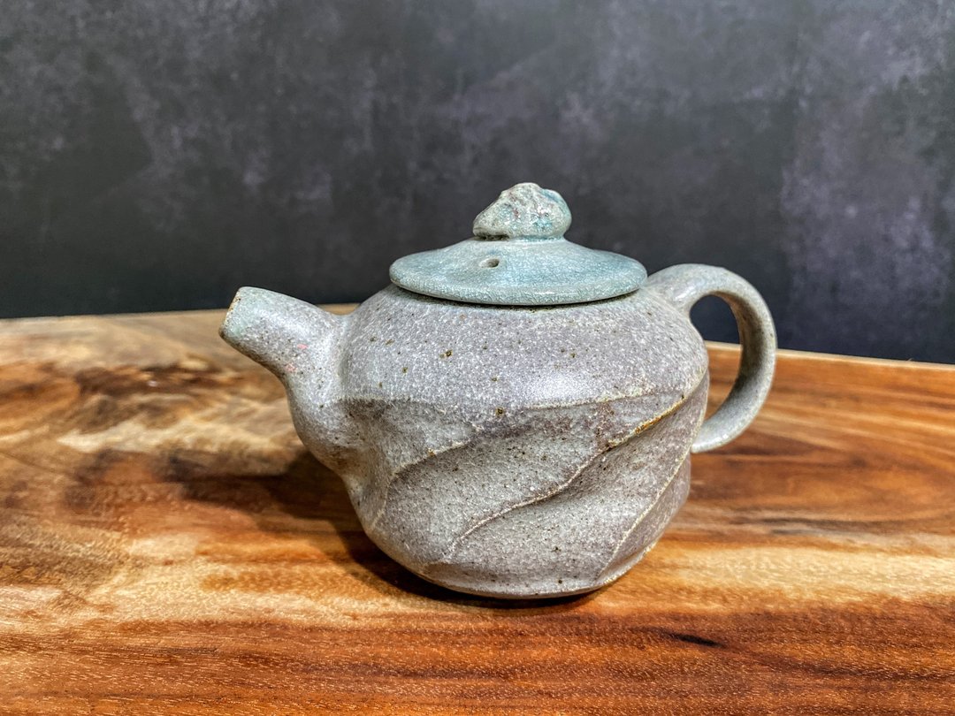 Soda fired tea pot holding 175 ml - 花瓶/陶器 - 陶 