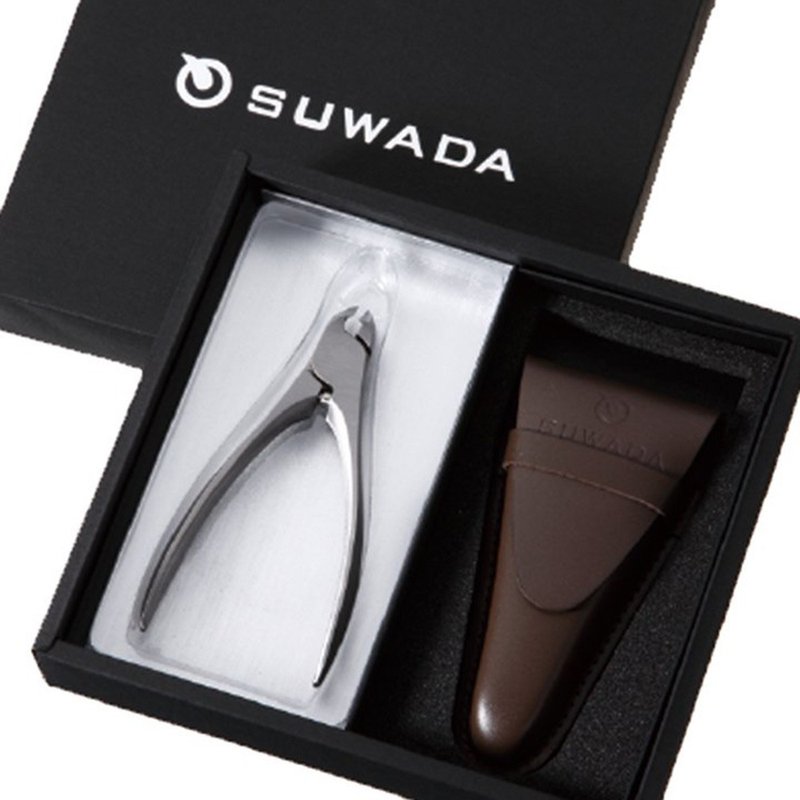 SUWADA日本职人指甲剪-经典款S-真皮收纳礼盒组 - 其他 - 不锈钢 银色