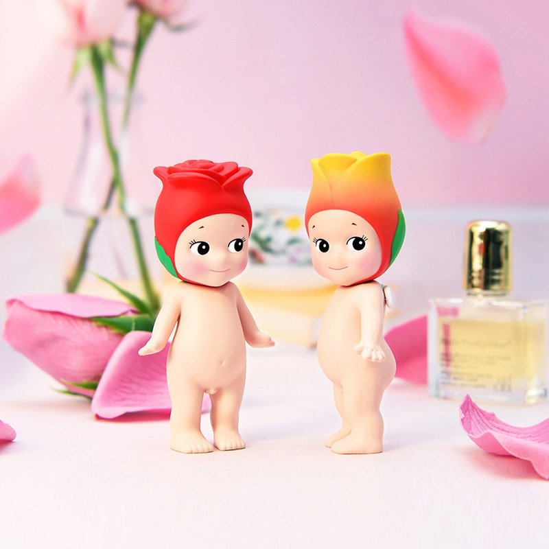Sonny Angel│经典花卉系列 盒玩公仔 New(三入随机款) - 玩偶/公仔 - 塑料 白色