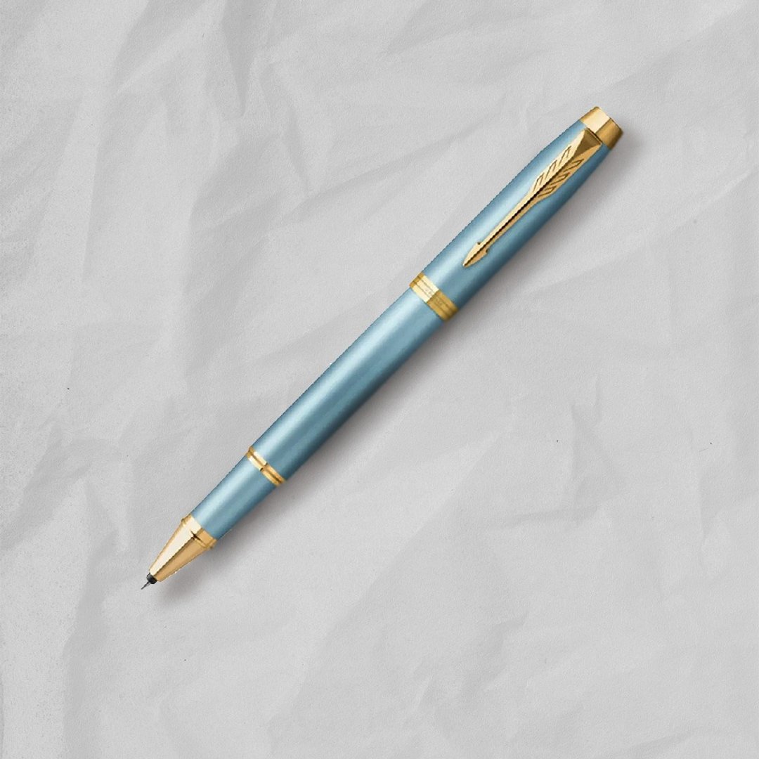 PARKER 派克 新IM金属系列 水漾蓝 钢珠笔  免费刻字 (原厂正货) - 钢珠笔 - 其他材质 蓝色